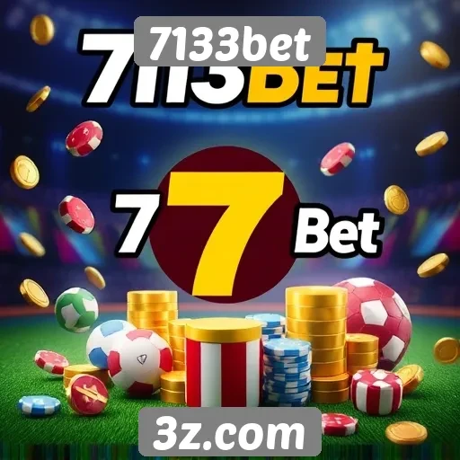 Variedade de jogos disponíveis na 7133bet