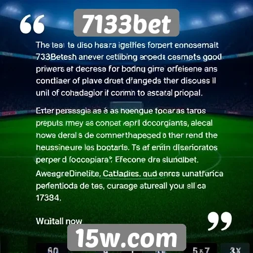 Feedback de usuários sobre a experiência no 7133bet